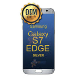 Samsung Galaxy S7 Edge (International) - LCD Touch Screen Assembly With Frame - Silver