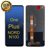 One Plus Nord N100 LCD Touch Screen Digitizer and Assembly Without Frame - Black