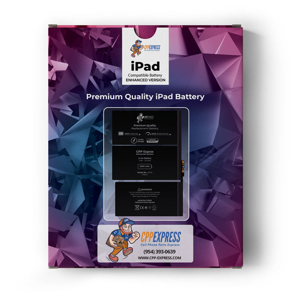 Premium Quality High Capacity Internal Battery Replacement - Compatible With iPad Model 2 (CPPE PRO)