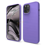 iPhone 12 Pro Max 6.7" Slim Soft Silicone Protective ShockProof Case Cover - Purple