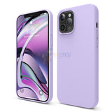 iPhone 12 Pro Max 6.7" Slim Soft Silicone Protective ShockProof Case Cover - Lavender