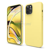 iPhone 12 Pro Max 6.7" Slim Soft Silicone Protective ShockProof Case Cover - Yellow