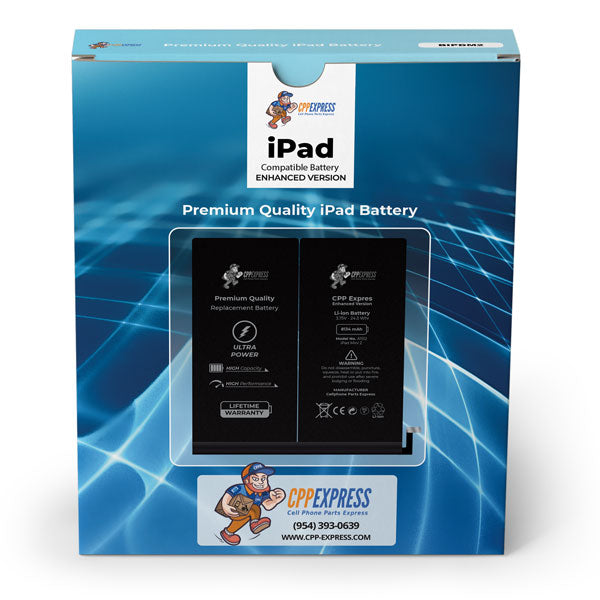 Premium Quality High Capacity Internal Battery Replacement - Compatible With iPad Model Mini 2 / Mini 3 (CPPE PRO)