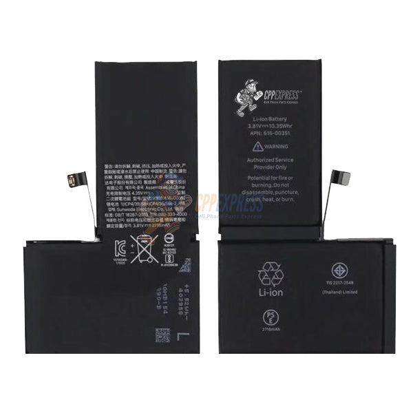 Premium Quality High Capacity Internal Battery Replacement Compatible With iPhone XS MAX