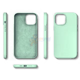 iPhone 12 Pro Max 6.7" Slim Soft Silicone Protective ShockProof Case Cover - Green