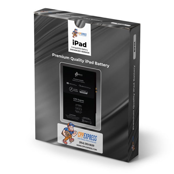 Premium Quality High Capacity Internal Battery Replacement - Compatible With iPad Model Air / 5 / 6 (CPPE PRO)