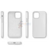 iPhone 12 Mini 5.4" Slim Soft Silicone Protective ShockProof Case Cover - Grey