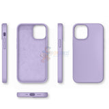 iPhone 12 Mini 5.4" Slim Soft Silicone Protective ShockProof Case Cover - Lavender