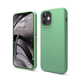 iPhone 12 Mini 5.4" Slim Soft Silicone Protective ShockProof Case Cover - Light Green