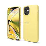 iPhone 12 Mini 5.4" Slim Soft Silicone Protective ShockProof Case Cover - Yellow