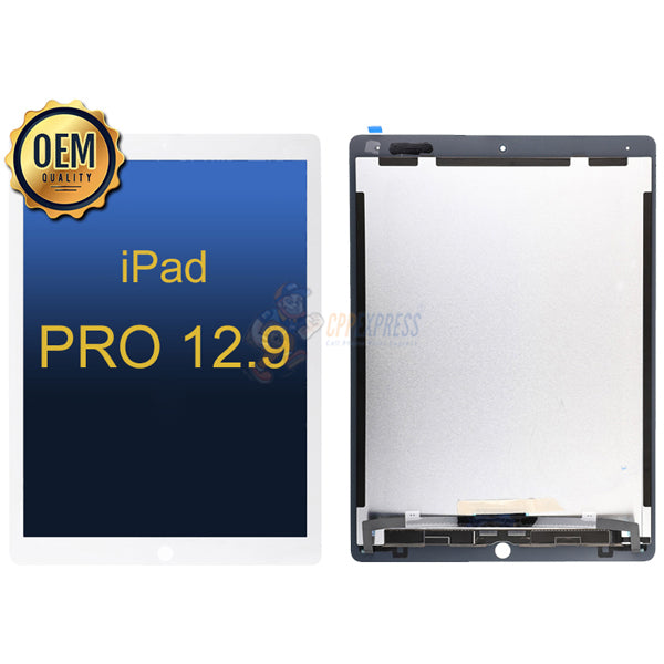 Premium iPad Pro 12.9 2nd Gen LCD Touch Screen Digitizer and Assembly White