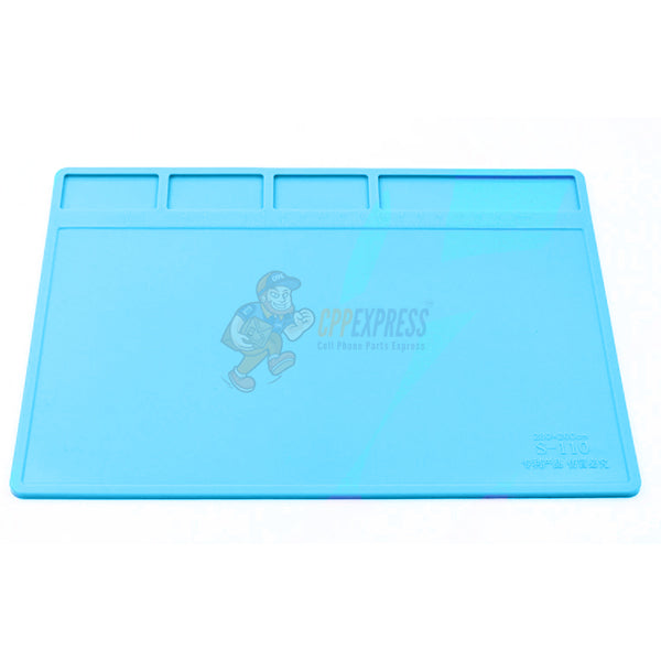 S110 Insulation Pad 280mm X 200mm Heat Resistant Silicone Soldering Repair Mat Tool Station