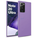 Samsung Galaxy Note 20 Ultra Slim Soft Silicone Protective ShockProof Case Cover - Purple