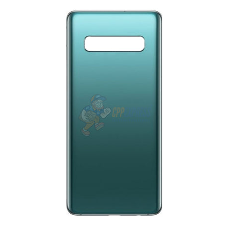 Samsung Galaxy S10E Battery Back Door Glass Perfect Fit Premium Back Cover - Green