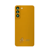 Samsung Galaxy S22 Battery Back Door Glass Perfect Fit Premium Back Cover with Camera Lens Installed Gold