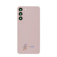 Samsung Galaxy S22 Plus Battery Back Door Glass Perfect Fit Premium Back Cover with Camera Lens Installed Pink