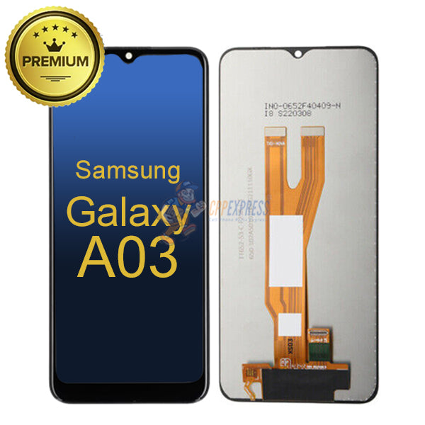 Samsung Galaxy A03 LCD Touch Screen Digitizer Assembly Without Frame - Black