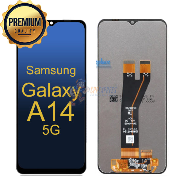 Samsung Galaxy A14 5G LCD Touch Screen Digitizer Assembly Without Frame - Black