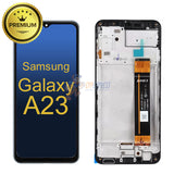 Samsung Galaxy A23 LCD Touch Screen Digitizer Assembly With Frame - Black