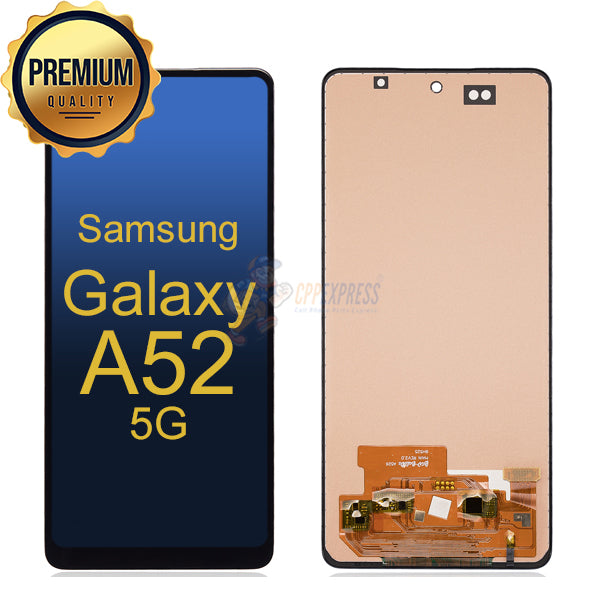 Samsung Galaxy A52 5G LCD Touch Screen Digitizer without Frame - Black