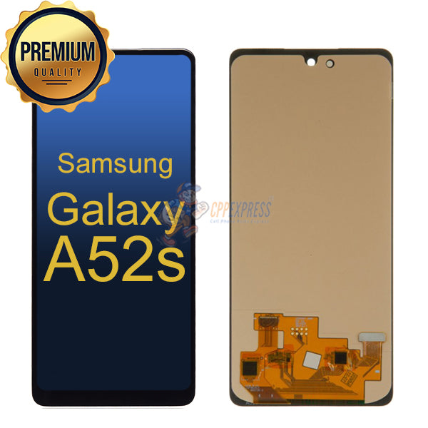 Samsung Galaxy A52S LCD Touch Screen Digitizer Assembly Without Frame - Black