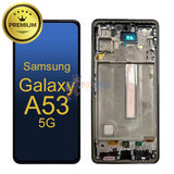 Samsung Galaxy A53 LCD Touch Screen Digitizer with Frame - Black