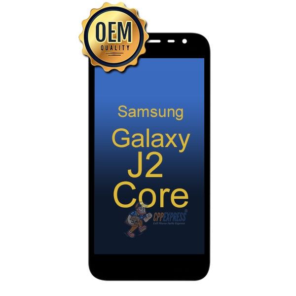 Samsung Galaxy J2 Core - LCD Touch Screen Digitizer Assembly Without Frame - Black