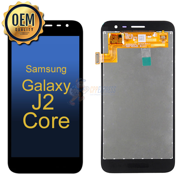 Samsung Galaxy J2 Core - LCD Touch Screen Digitizer Assembly Without Frame - Black