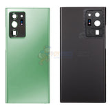 Samsung Galaxy Note 20 Ultra Battery Back Glass Door Cover Housing with Camera Lens Installed Green