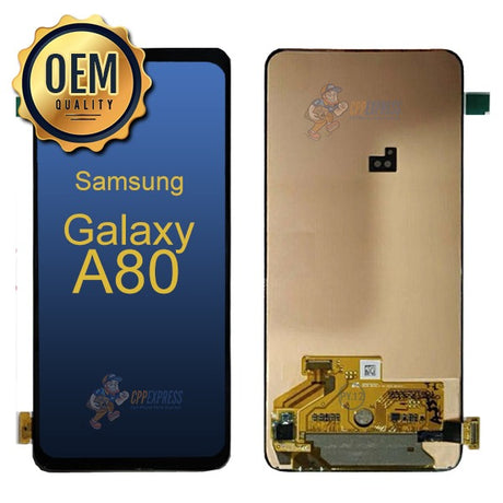 Samsung Galaxy A80 - LCD Touch Screen Digitizer Assembly Without Frame - Black