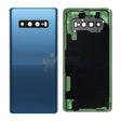 Samsung Galaxy S10 Battery Back Door Glass Perfect Fit Premium Back Cover - Blue