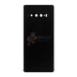 Samsung Galaxy S10 Plus Battery Back Door Glass Perfect Fit Premium Back Cover - Ceramic Black