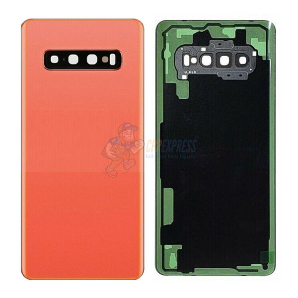 Samsung Galaxy S10 Battery Back Door Glass Perfect Fit Premium Back Cover - Pink