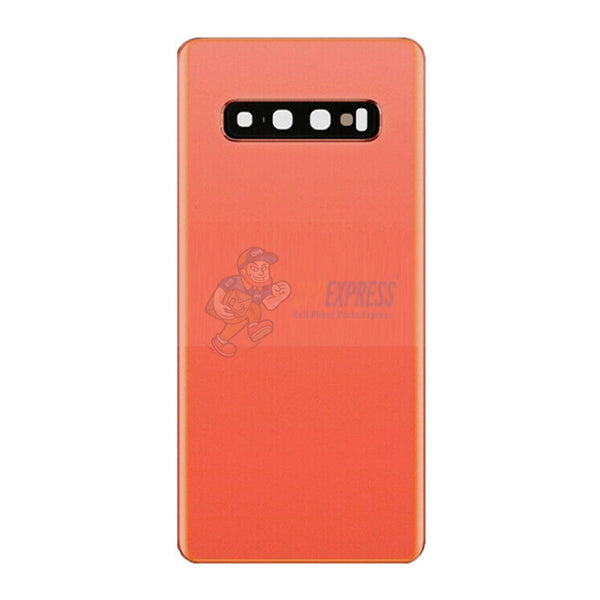 Samsung Galaxy S10 Battery Back Door Glass Perfect Fit Premium Back Cover - Pink