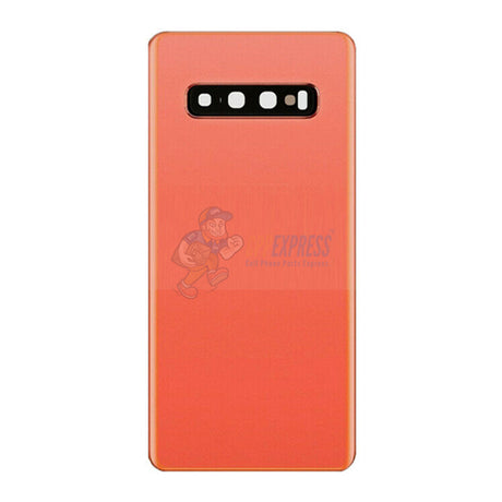 Samsung Galaxy S10 Battery Back Door Glass Perfect Fit Premium Back Cover - Pink