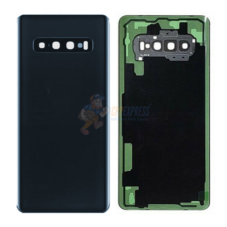 Samsung Galaxy S10 Battery Back Door Glass Perfect Fit Premium Back Cover - Prism Black