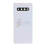 Samsung Galaxy S10 Battery Back Door Glass Perfect Fit Premium Back Cover - Prism White