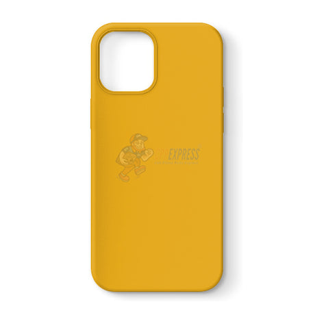 iPhone 12 Mini Slim Soft Silicone Protective ShockProof Case Cover Florida Yellow