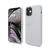 iPhone 12 Mini 5.4" Slim Soft Silicone Protective ShockProof Case Cover White