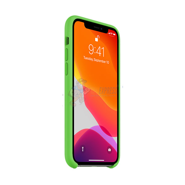 iPhone 11 Pro Slim Soft Silicone Protective ShockProof Case Cover Fluorescent Green