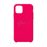 iPhone 11 Pro Slim Soft Silicone Protective ShockProof Case Cover Fluorescent Rose Red