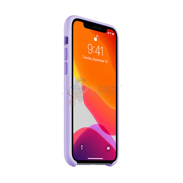 iPhone 11 Pro Slim Soft Silicone Protective ShockProof Case Cover Lavender