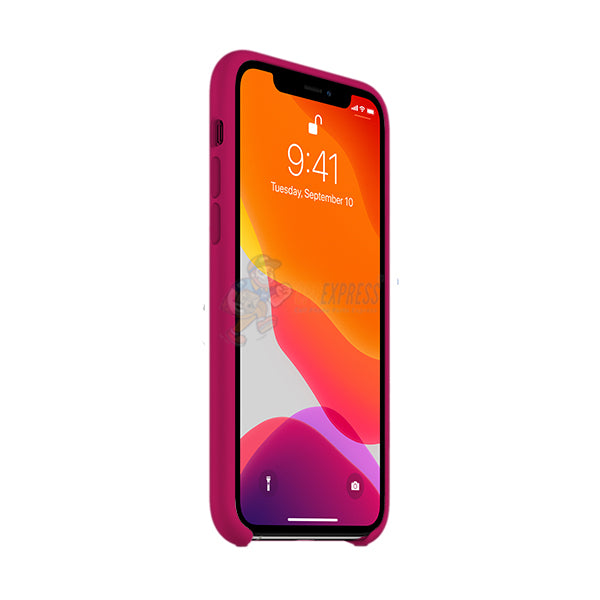 iPhone 11 Pro Slim Soft Silicone Protective ShockProof Case Cover Pitaya