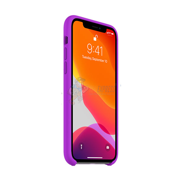 iPhone 11 Pro Slim Soft Silicone Protective ShockProof Case Cover Purple