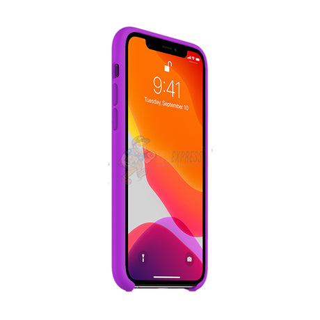 iPhone 11 Pro Slim Soft Silicone Protective ShockProof Case Cover Purple