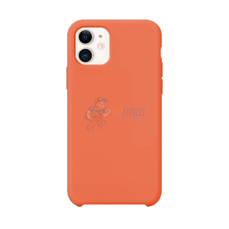 iPhone 11 Slim Soft Silicone Protective ShockProof Case Cover Papaya