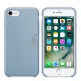 iPhone 7 iPhone 8 Slim Soft Silicone Protective ShockProof Case Cover Blue/Gray