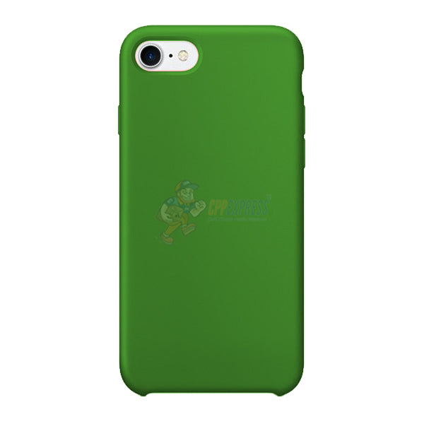 iPhone 7 iPhone 8 Slim Soft Silicone Protective ShockProof Case Cover Fluorescent Green