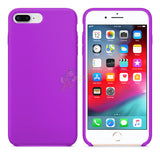 iPhone 7 Plus iPhone 8 Plus Slim Soft Silicone Protective ShockProof Case Cover Purple