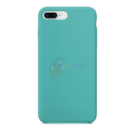 iPhone 7 Plus iPhone 8 Plus Slim Soft Silicone Protective ShockProof Case Cover Sea Green